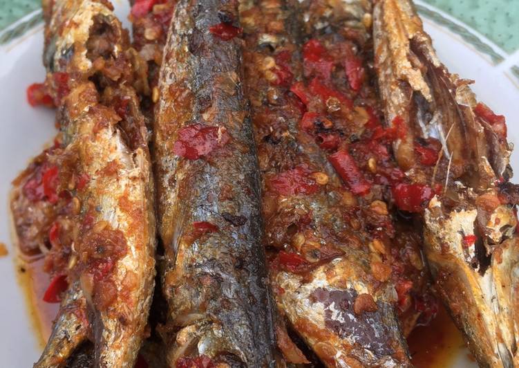 Bagaimana memasak Ikan peda sambal merah, Lezat Sekali