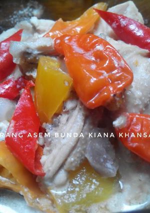 Foto resep Garang Asem Ayam