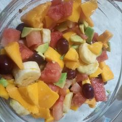Fruit salsa A picture of Fruit salsa.