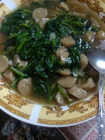 Langkah Gampang Menyiapkan Resep Capcay kangkung bakso yang Uenak Anti Ribet, Bisa Manjain Lidah