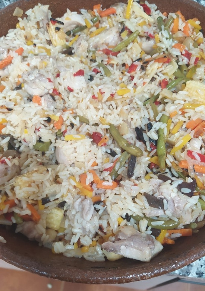 Una foto de Arroz thai