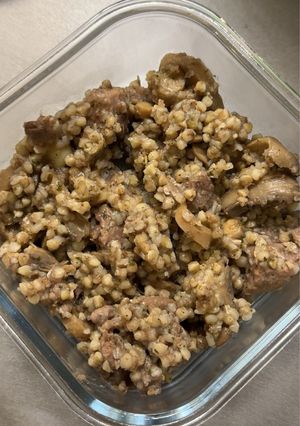 Gombás Pulykatokány Hajdinával 🦃🍄‍🟫 recept fotója