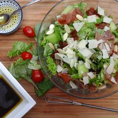 A picture of Cantaloupe Summer Salad.