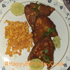 A picture of Fish tikka.