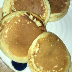 A picture of Fluffy pancakes.