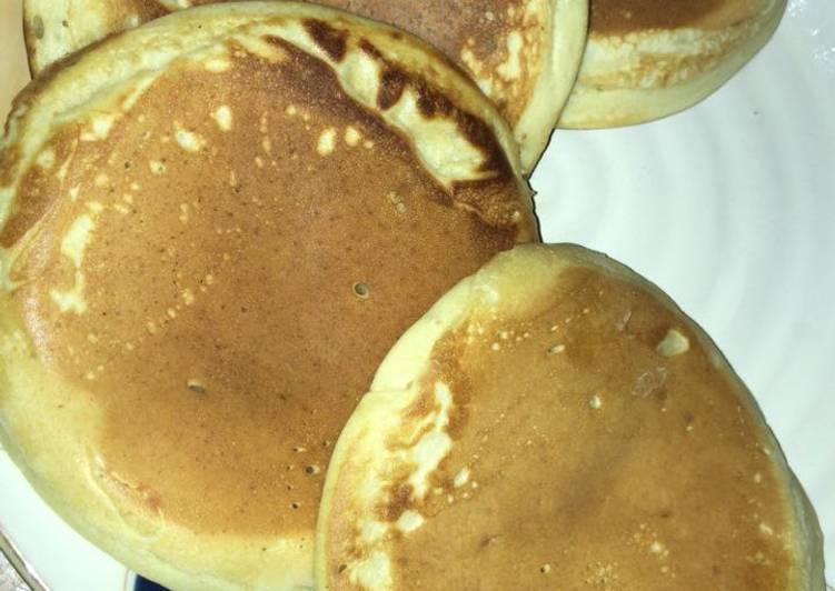 Step-by-Step Guide to Prepare Homemade Fluffy pancakes