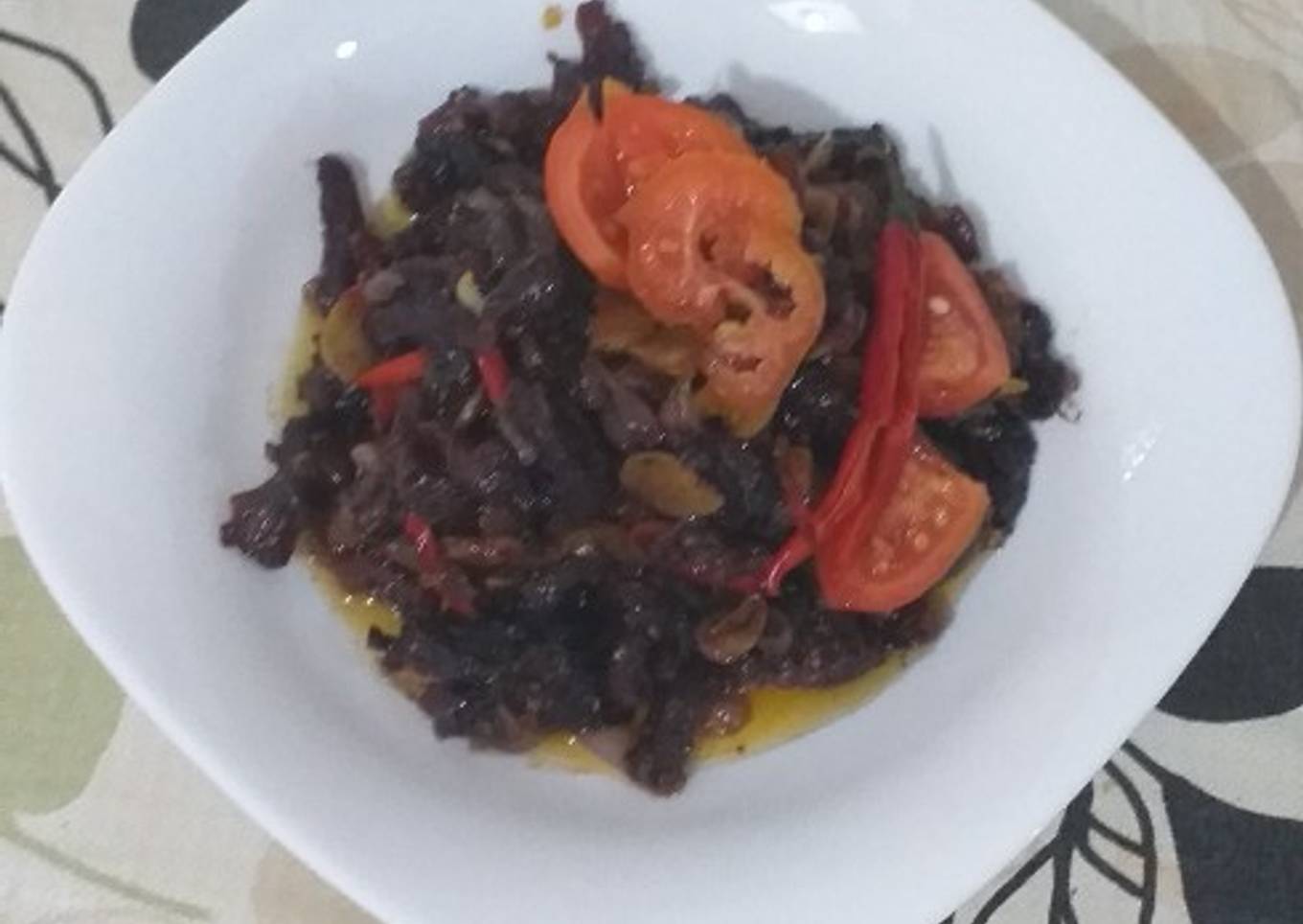 Dendeng Itik/Bebek Endess ala Bunda Anindya