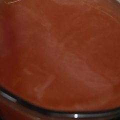 A picture of Orange pomegranate juice.