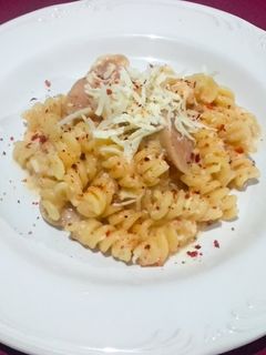 Foto resep Spicy Fusilli Carbonara