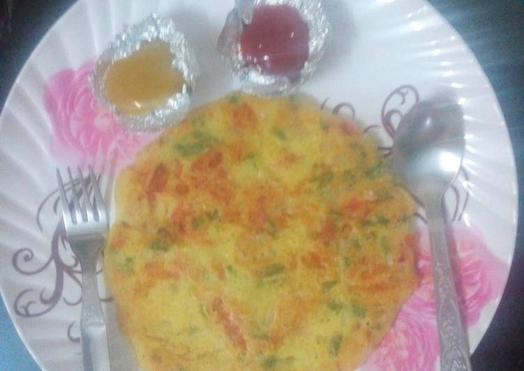 Easiest Way to Prepare Homemade Suji uttapam