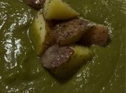 Una foto de crema de verduras