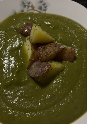 Una foto de Crema de verduras