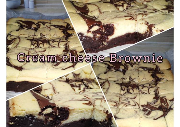 Resep Cream Cheese Brownie Anti Gagal