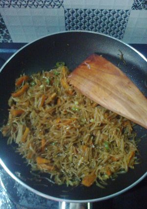 Foto resep Bihun Goreng Ebi Sayuran (balita 1y+)