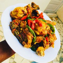 A picture of Pepper chicken.
