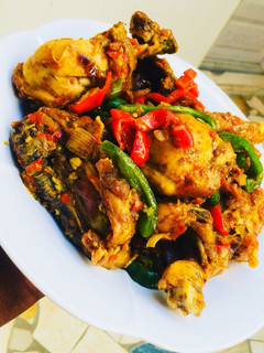A picture of Pepper chicken.