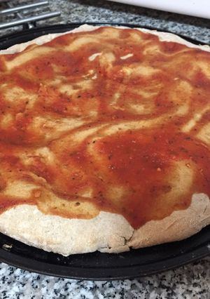 Una foto de Masa pre pizza integral
