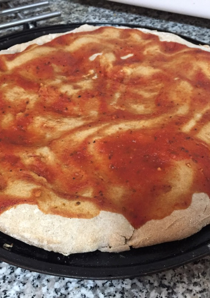 Una foto de Masa pre pizza integral