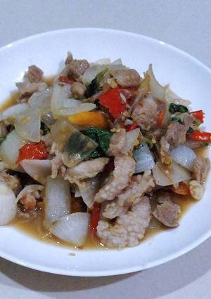 รูปของ ผัดกระเพราหมู