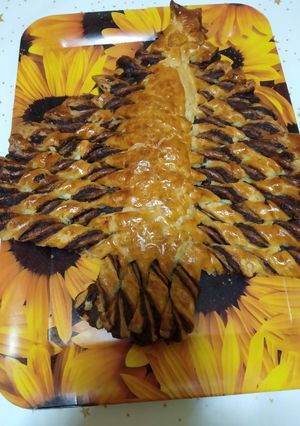 Foto principal de Árbol de hojaldre y nutella