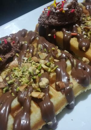 صورة لوصفة وافل