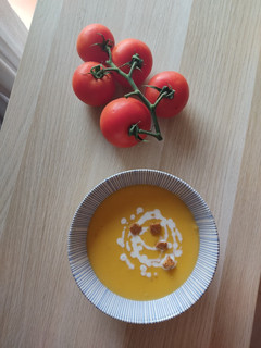 Una foto de Crema de verduras
