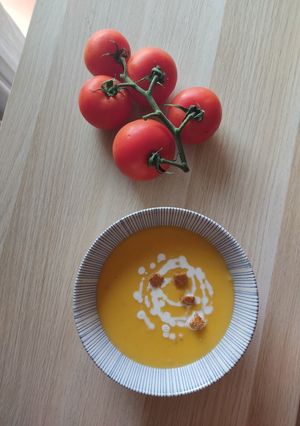 Una foto de Crema de verduras