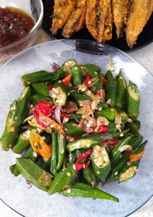 Foto resep Tumis okra simple