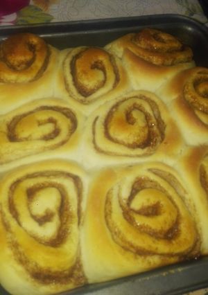 A picture of Cinnamon rolls.