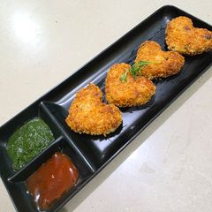 A picture of Valentine Noodle Kabab.