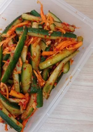 Foto resep Kimchi Timun Korea