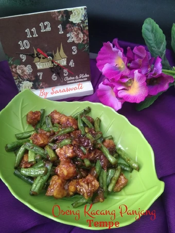 Langkah Gampang Membuat Resep Oseng kacang panjang tempe yang Uenak Anti Ribet, Uenak Banget