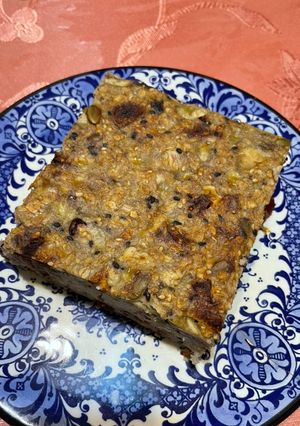 香蕉紅棗燕麥蛋糕(無油無糖的健康早餐) 的食譜成品照片