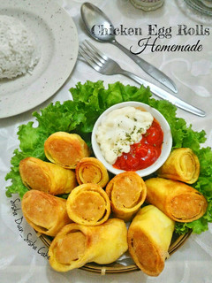 Foto resep 15. Chicken Egg Rolls