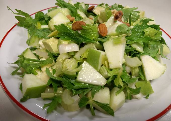 Ensalada apio, manzana, queso, palta y otros Receta de Lorena Bertoni ?-  Cookpad