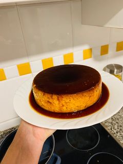 Una foto de Flan de calabaza 🎃