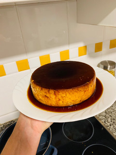 Una foto de Flan de calabaza 🎃