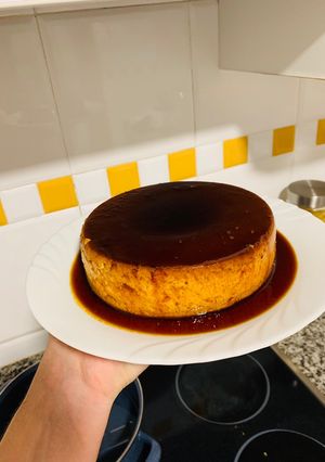Una foto de Flan de calabaza 🎃