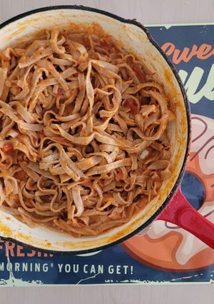 Una foto de Fideos integrales