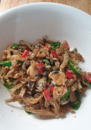 Foto resep Tumis teri basah