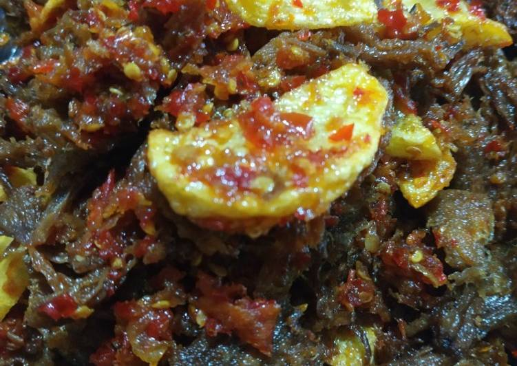 Cara Buat Dendeng balado Enak Terbaru