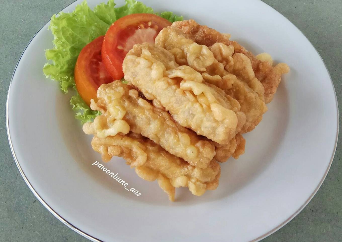 Tempe Goreng Balur Telur