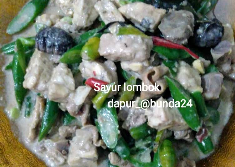 Sayur lombok