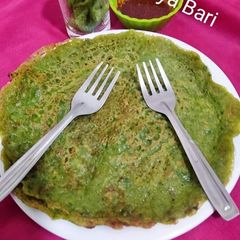Spinach Chilla A picture of Spinach Chilla.