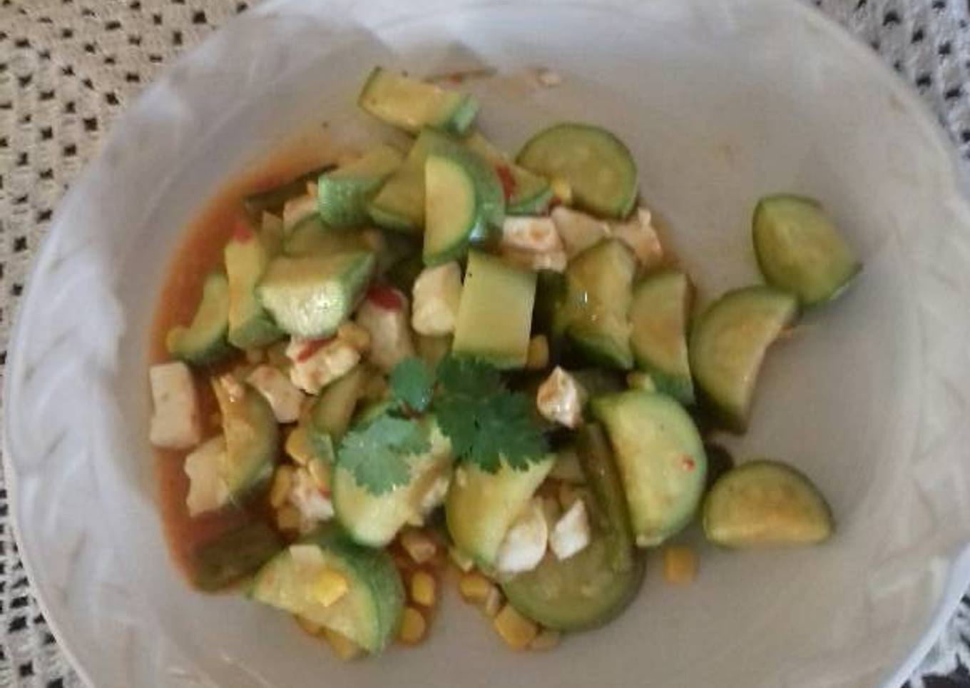 Calabacitas a la mexicana