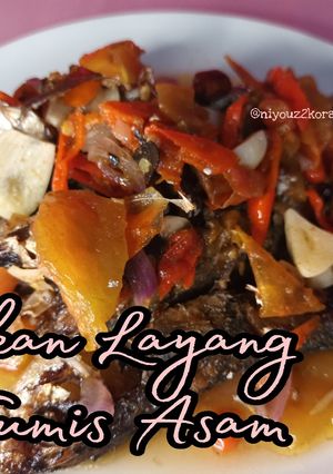 Foto resep Ikan layang tumis asam