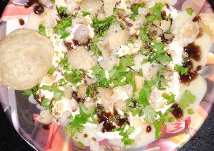 Banana aloo chaat