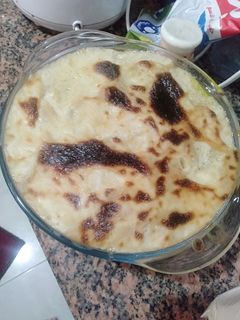 صورة لوصفة البطاطا الحلوة بالبشاميل