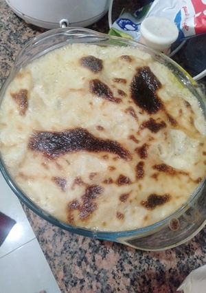 صورة لوصفة البطاطا الحلوة بالبشاميل