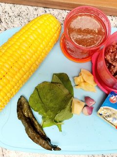 Foto resep Bubur Jagung MPASI 6 Bulan menu 4*